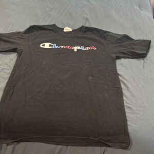 Champion Black T-Shirt